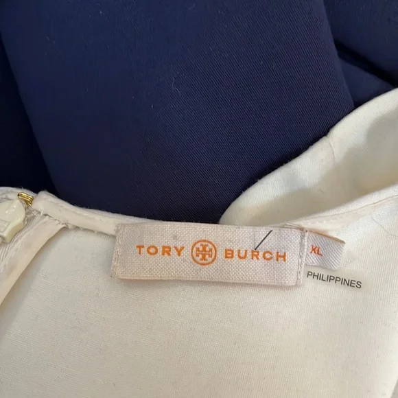 Tory Burch Sleeveless Colorblock Dress - Picture 5 of 6